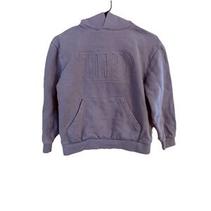 Taylor Swift TTPD Hoodie Set of 2 Youth Medium Black‎ Gray Embossed Tour Merch